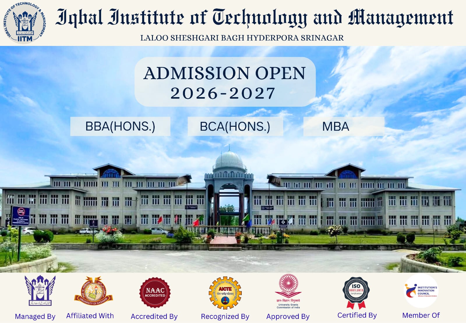 IITM Banner