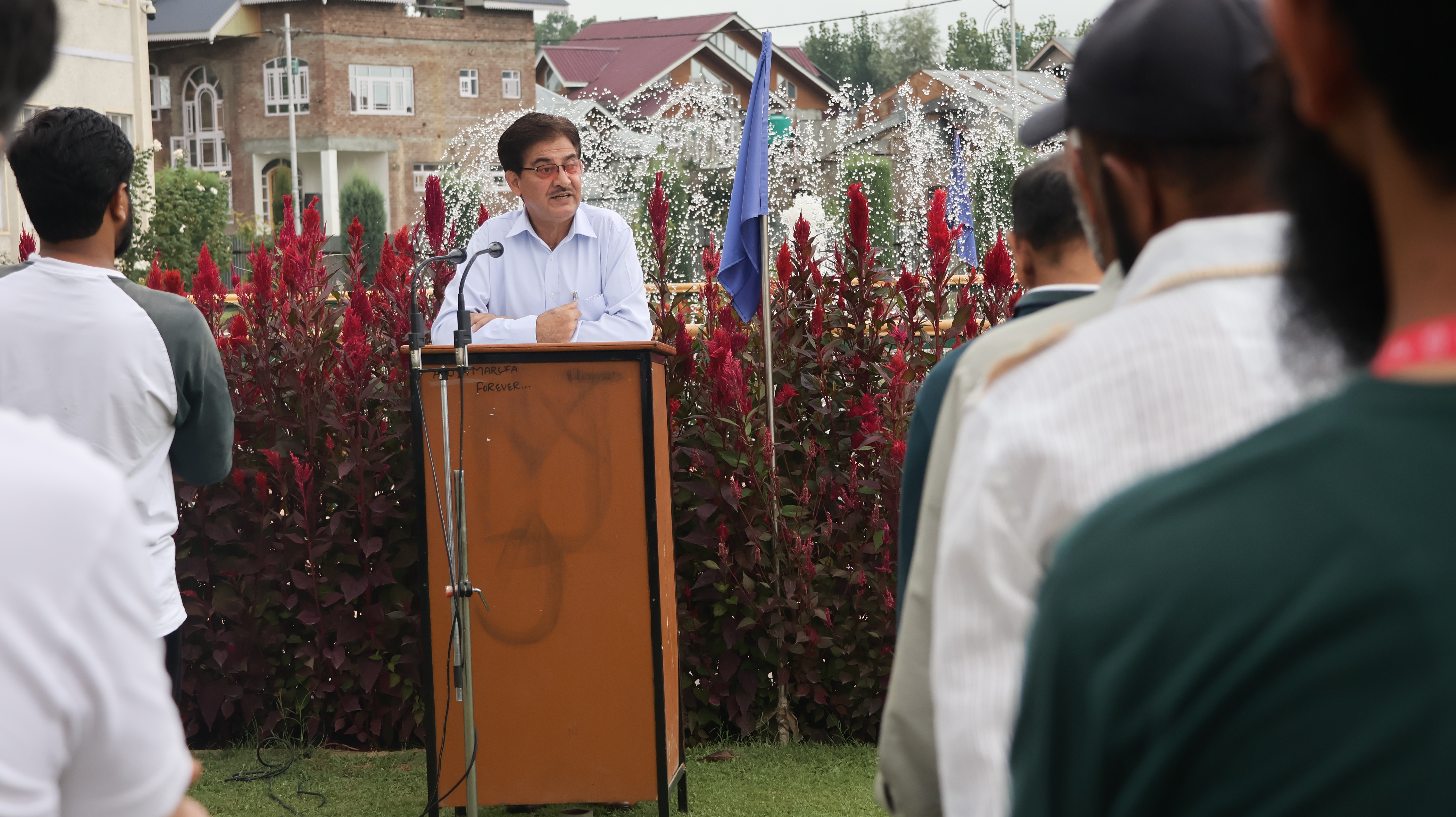 Prof. Abdul Gani, Director of IITM, addressing the staff on the occasion of Republic Day, 26th January 2026