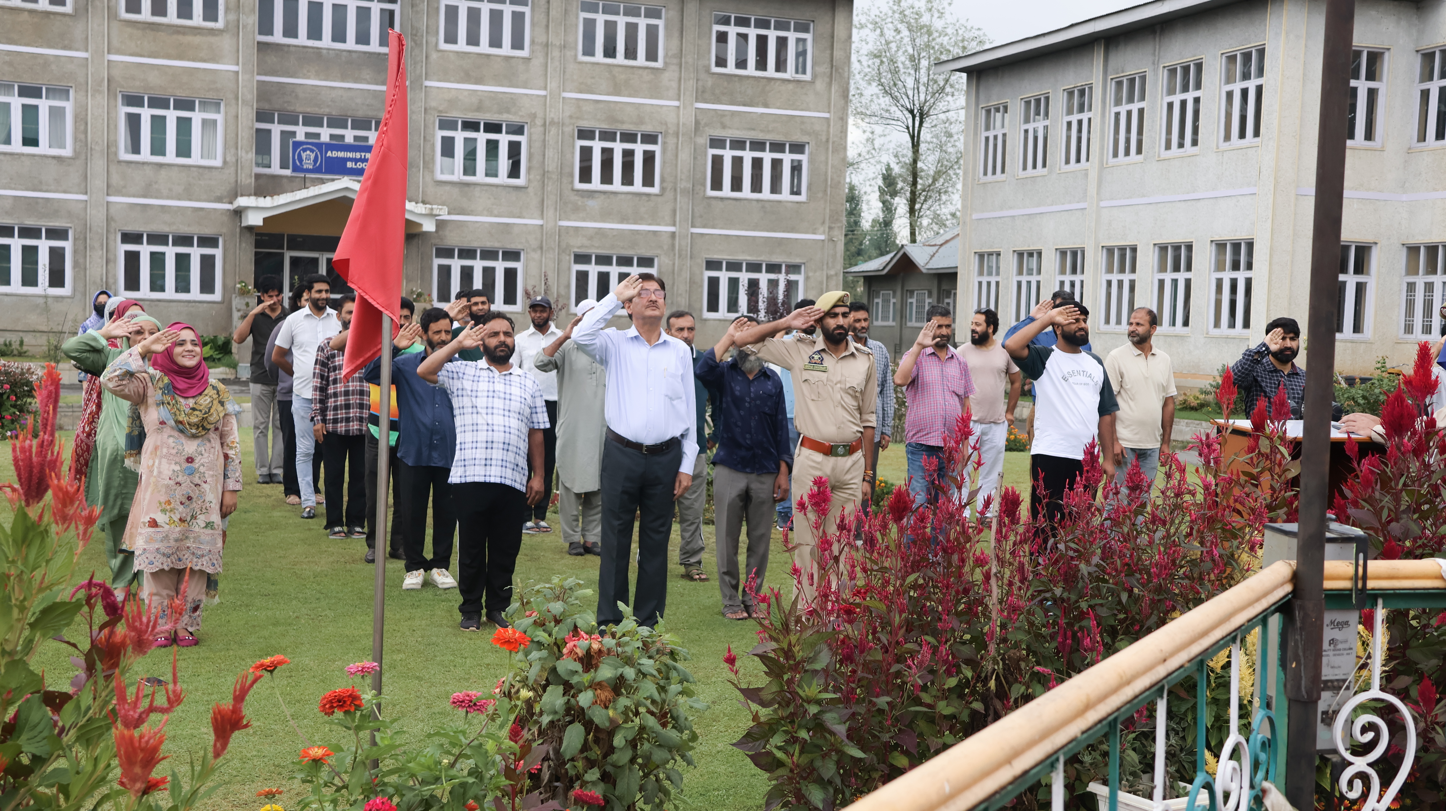 Celebrating the spirit of unity, sacrifice and pride at IITM this Repbublic Day