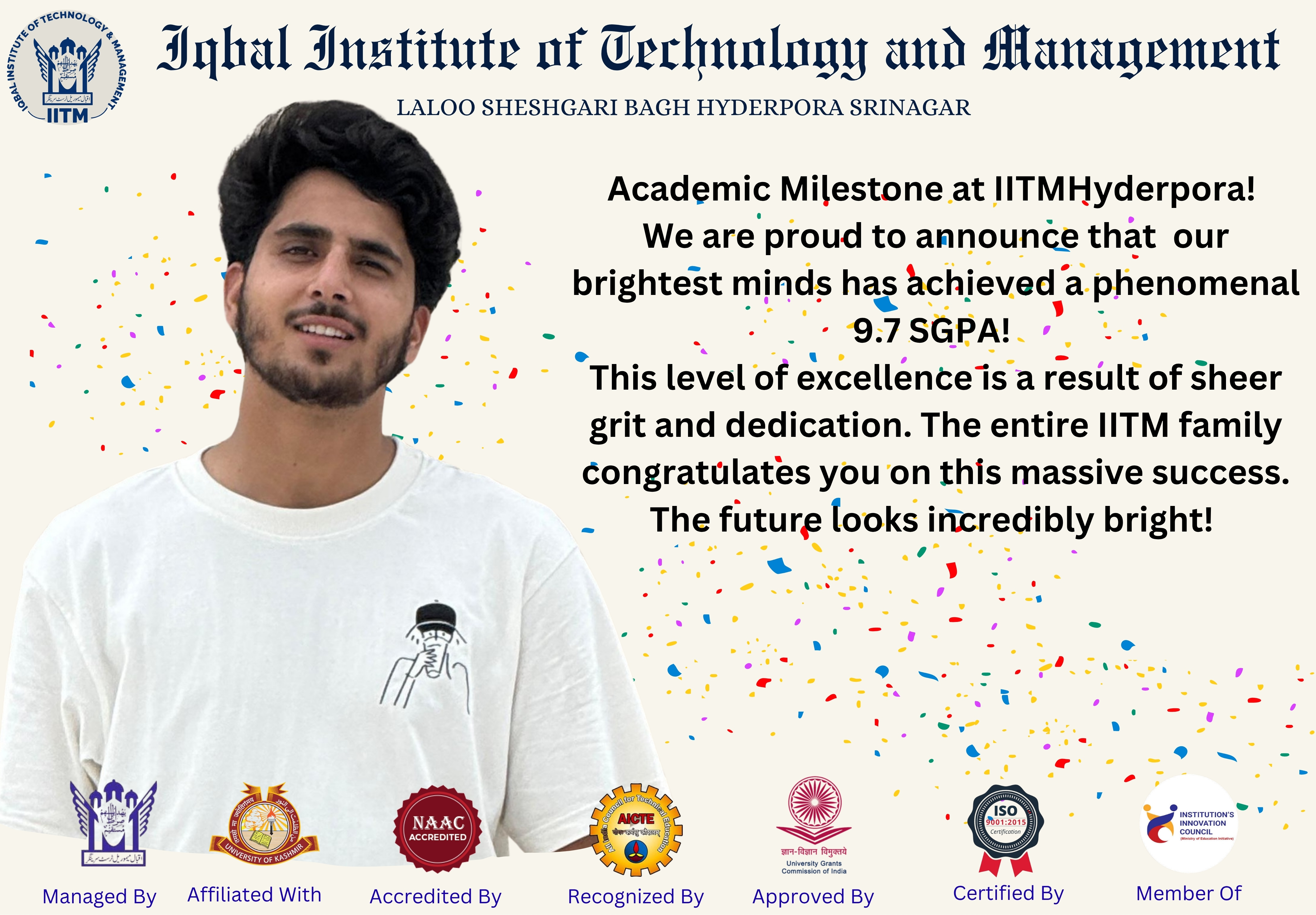 Kashmir University Topper