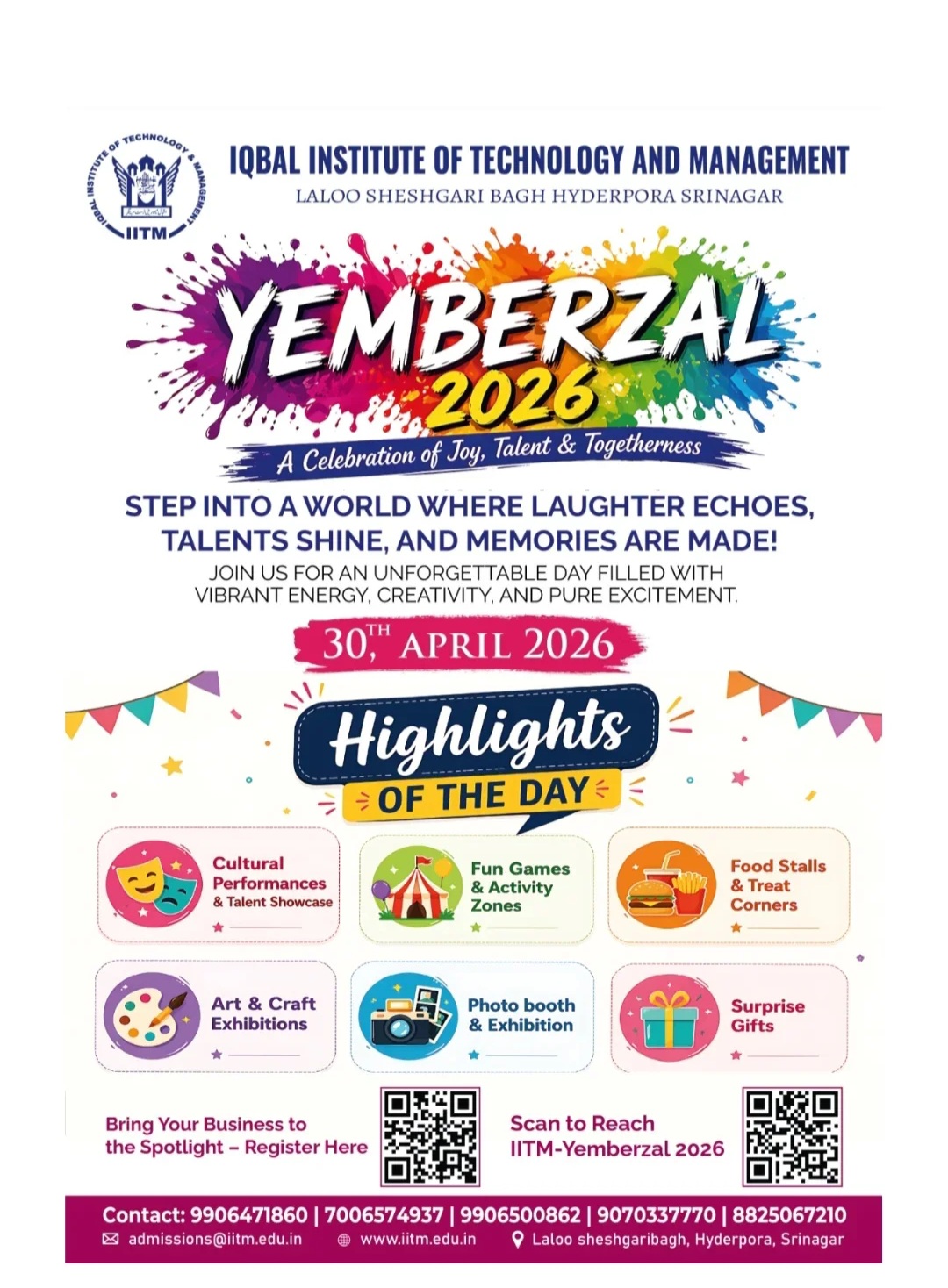Yemberzal 2026 — The Festival of Colours, Culture & Celebration